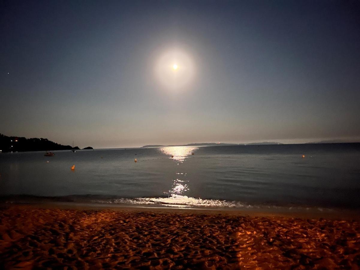 Le Lavandou "Cavaliere" -Rez De Jardin Bord De Mer , Atom Exteriör bild